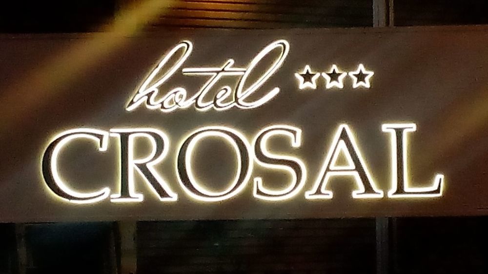 Hotel Crosal Римини Экстерьер фото